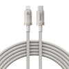 Baseus Titanium Alloy Series 20W USB-C / Type-C to 8 Pin Fast Charging Cable, Length:2m(Gold)