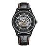 OCHSTIN 6020D Masterpiece Hollow Mechanical Men Watch(Black-Black)