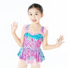 Girls One Piece Dress Swimwear Mermaid One Piece Swimsuit, Size: 130cm