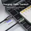 Yesido CA86 20W USB-C / Type-C to 8 Pin Digital Display Fast Charging Cable, Length: 1.2m