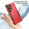 For Samsung Galaxy S25 Ultra 5G TPU + PC Shockproof Protective Phone Case(Red + Black)