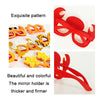 3 PCS Happy Birthday Theme Party Glasses Photo Decoration Prop, Shape: Chicken Leg