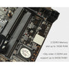 HYSTOU K4 Windows 10 or Linux System Mini ITX PC, Intel Core i5-4200U 2 Core 4 Threads up to 1.60-2.60GHz, Support mSATA, WiFi, 8GB RAM DDR3 + 128GB SSD