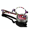Makeup Presbyopic Glasses Multicolored Rotatable Magnifying Glass Single Piece Reading Glass, Degree: +200