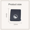 Child Seat Rear Row Seat Safety Belt Anchor Cover For volvo V90 / S90 / S60 / XC40 / XC60, Left-Drive(Black)