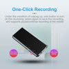 M13 High-Definition Noise Reduction Recorder Music MP4 Player, Support Recording / E-Book / TF Card With Bluetooth (Black), Capacity: 4GB