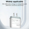 LDNIO Q229 QC3.0 / PD20W USB + Type-C Fast Charger with 1m USB to 8 Pin Cable, Plug Type:UK Plug(White)