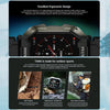 SATM M1 Outdoor Waterproof Bluetooth Smart Watch(Black)