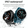 BW0223 Heart Rate/Blood Oxygen/Blood Pressure Monitoring Bluetooth Smart Calling Watch, Color: Mesh Black
