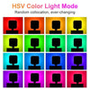 Mamen D01 66 LEDs 2500-9000K Double-Sided RGB LED Fill Lights