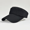8010 Lady Empty Top Outdoor Sports Peaked Cap Students Sun Hat(Black)