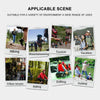 1000D Nylon Bag Outdoor Waist Fanny Pack Mobile Phone Key Mini Tools Waterproof Sport Pouch(Tan)