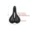 Wheel Up Mountain Bike Bicycle Seat Saddle Road Bike Bicycle Seat Accessories Equipment(Black)