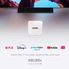 MECOOL KM2 4K Smart TV BOX Android 10.0 Media Player with Remote Control, Amlogic S905X2 Quad Core ARM Cortex A55, RAM: 2GB, ROM: 8GB, Support Bluetooth, HDMI, TF Card, US Plug