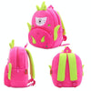 Vegetable Fruit Series Cartoon Plush Kids Backpack Children School Bags(Pumpkin)