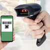 NETUM One-Dimensional Self-Sensing Code Sweeper Handheld Mobile Red Light Scanning Machine, Model: Wireless