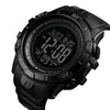 SKMEI 1475 Men Multifunctional Sports Watch Students Outdoor Waterproof Digital Watch(Black)
