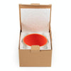 Ceramic Cat Bowl, Small Orange, Capsule Design