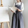 Cotton Simple Home Woman Apron(Light Blue)
