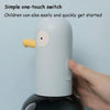 Cute Duck Automatic Foam Soap Dispenser Rechargeable Touchless Hand Washing Machine For Bathroom Kitchen(Yellow)