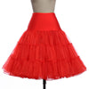 Boneless Skirt Rock Ball Pettiskirt Short Skirt, Size:One Size(Red)