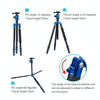 TRIOPO Oubao A-688 Adjustable Portable  Aluminum Alloy Tripod with Ball Head for SLR Camera