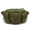 D05 Outdoor Sports Waterproof Waist Bag Fishing Multifunctional Chest Bag, Size: Free Size(Army Green)