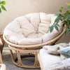 100x100cm Multifunctional Round Thickened Soft Hammock Cradle Cushion(Coffee)