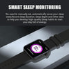 P43 1.8 inch TFT Screen Bluetooth Smart Watch, Support Heart Rate Monitoring & 100+ Sports Modes(Gold)