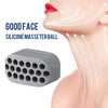 3PCS 4th Generation Masseter Ball Mandibular Trainer Facial Muscle Trainer Silicone Face-Lifting Device(Gray)