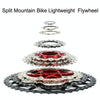 VG Sports Split Mountain Bike Lightweight Cassette Flywheel, Style: 11 Speed 46T (Black)