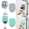 Suction Cup Wine Glass Holder Home Red Wine Cup Boat Storage Rack(Grey)