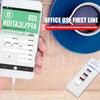 5V 4.1A 4 USB Ports Charger Adapter with Power Plug Cable, Cable Length: 1.5m, US Plug(White)