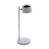 Multifunctional Magnetic LED Smart Projection Desk Lamp with Wireless Charging Function(White)