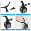 PULUZ Lazy Adjustable Neck Bracket for GoPro Action Cameras (Black)