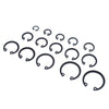 180 PCS Car C Shape Circlip Snap Ring Assortment Retaining Rings