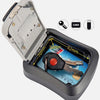 Wall Mounted Key Safe Box - 4 Digit Combination Lock (Red)