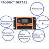 MPPT 12V/24V Automatic Identification Solar Controller With USB Output, Model: 30A