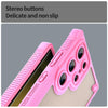 For Samsung Galaxy S23 Ultra 5G Armor Glaze PC Hybrid TPU Phone Case(Pink)