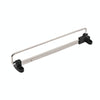 Y01B Plastic Head 14 inches Wardrobe Hardware Push-Pull Hanging Rod Clothes Rail