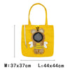 Expandable Pet Carrier, Yellow Bee, L (Cats/Small Dogs, 8kg Max)