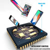 5V 4.1A 4 USB Ports Charger Adapter with Power Plug Cable, Cable Length: 1.5m, US Plug(Black)