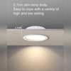 4 inch LED Recessed Indoor Lighting Downlight Round Energy Saving High Brightness Panel Lamp(White Light)