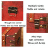 Antique Square Jewelry Storage Box Film And Television Props Wooden BoxSpecification 3 PCS / Set Retro Three-digit Lock