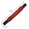 Car Rear Handle SUV Modified Umbrella Rope Braided Handle(1070B Black)