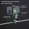 Motorcycle Spherical Compass Phone Holder, Rearview Mirror without Light (Green)