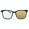 Watching Cell Phone Playing Games Anti-Blue Light Glasses Postoperative Flat Glasses, Color: Black Frame+Transparent To Tea Lens