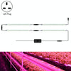 LED Plant Lamp Household Full Spectral Filling Hard Lamp Strip, Style: 30cm 4 Head(Pink Light UK Plug)