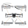 DJI Mavic Air 2S Front Left Arm Repair Part - Durable Metal & Plastic
