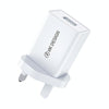 WK WP-U118 10W Single USB Port Travel Charger Power Adapter, UK Plug